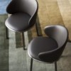 Silla Mun Tejido de Desalto. Sillas tapizadas. Muebles de diseño italiano.