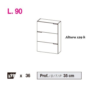 Zapatero suspensión XL Oferta Birex