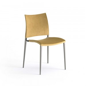 Silla elegante Sand tapizada para comedor de Desalto. Sillas modernas.