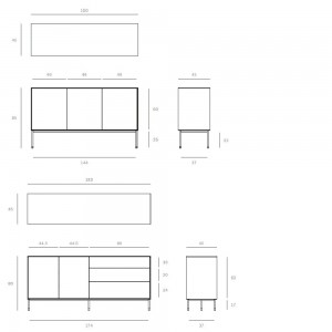 Aparador Whitebird Ethnicraft