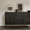3 puertas: 150x45x85h cm