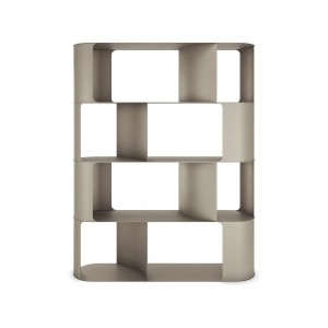 Estantería Fulham de Cattelan Italia. Estantería en madera lacada o nogal.