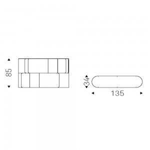 Estantería Fulham de Cattelan Italia. Estantería en madera lacada o nogal.