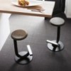 Taburete alto Strong Desalto. Muebles originales para salones. Diseño italiano.