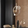 Lámpara colgante Biarritz de Cattelan Italia. Lámparas con pantallas de vidrio.