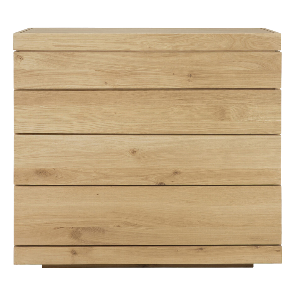 Cómoda Burger de Ethnicraft. Muebles modernos macizos. Cómodas de dormitorio.