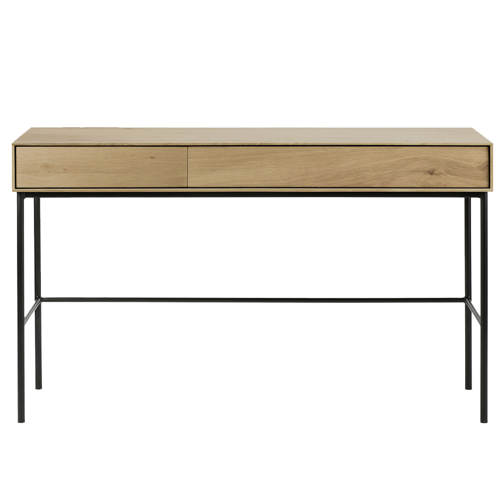 Escritorio Whitebird de Ethnicraft. Escritorios de madera modernos para hogar.