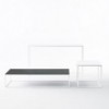 Mesa Centro Helsinki 15 Desalto. Mesa auxiliar para salón de diseño italiano.