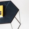 Mesa Auxiliar Hexagon Cerámica Desalto. Mesita baja de diseño italiano.
