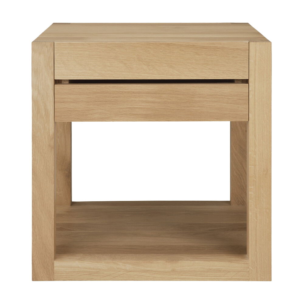 Mesita de noche Azur de Ethnicraft. Muebles modernos para salón y contract.