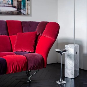 Sofá 33 Cuscini de Driade. Muebles de diseño contemporáneo para el hogar.