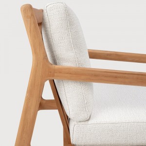 Jack jardín Teca natural/Cojín Off White