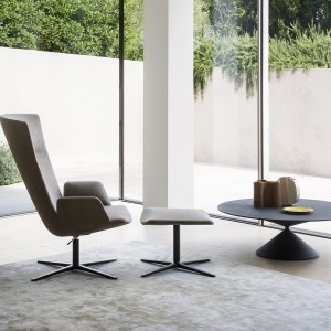 Mesa Centro Mini Clay Desalto. Mesa café de diseño italiano para salón.