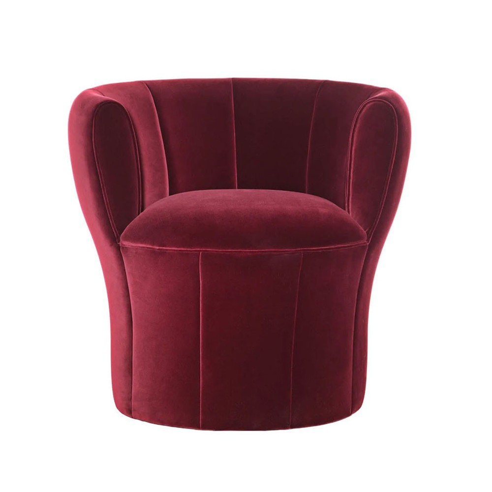 Sillón Lisa de Driade. Elegantes muebles tapizados para el hogar. Sillones modernos.