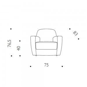 Sillón Vigilius Driade. Elegantes muebles tapizados para el hogar. Sillones modernos.