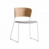 Silla Arc Inclass. Sillas de diseño elegante en madera ideal para salón.