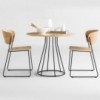 Silla Arc Inclass. Sillas de diseño elegante en madera ideal para salón.