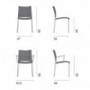 Silla Sand Air Outdoor Desalto. Sillas de diseño italiano. Muebles modernos.