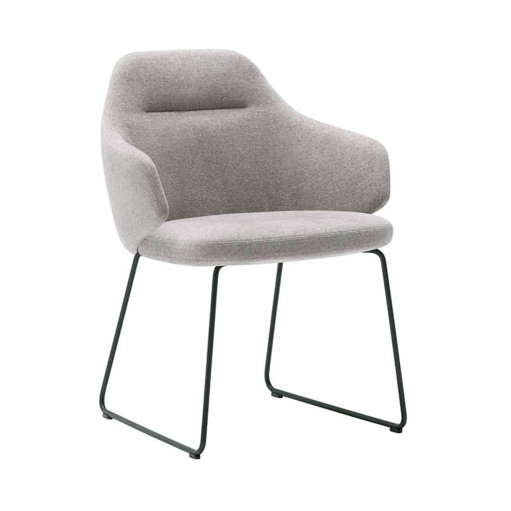Sillón Binar60 alto acero Inclass. Sillones de diseño moderno para interiores.