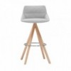 Taburete Dunas XS giratorio madera Inclass. Taburetes de diseño ideal para salón.
