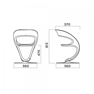 Silla Pinup de Infiniti. Sillas originales