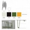 Silla apilable Rambla de Mobles 114. Silla moderna para salón o jardín.