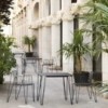 Silla apilable Rambla de Mobles 114. Silla moderna para salón o jardín.