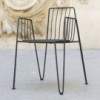 Silla apilable Rambla de Mobles 114. Silla moderna para salón o jardín.