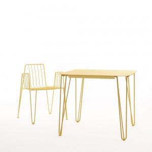 Silla apilable Rambla de Mobles 114. Silla moderna para salón o jardín.