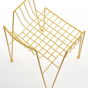 Silla apilable Rambla de Mobles 114. Silla moderna para salón o jardín.