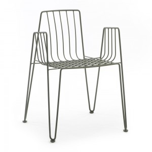 Silla apilable Rambla de Mobles 114. Silla moderna para salón o jardín.