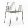 Silla apilable Rambla de Mobles 114. Silla moderna para salón o jardín.