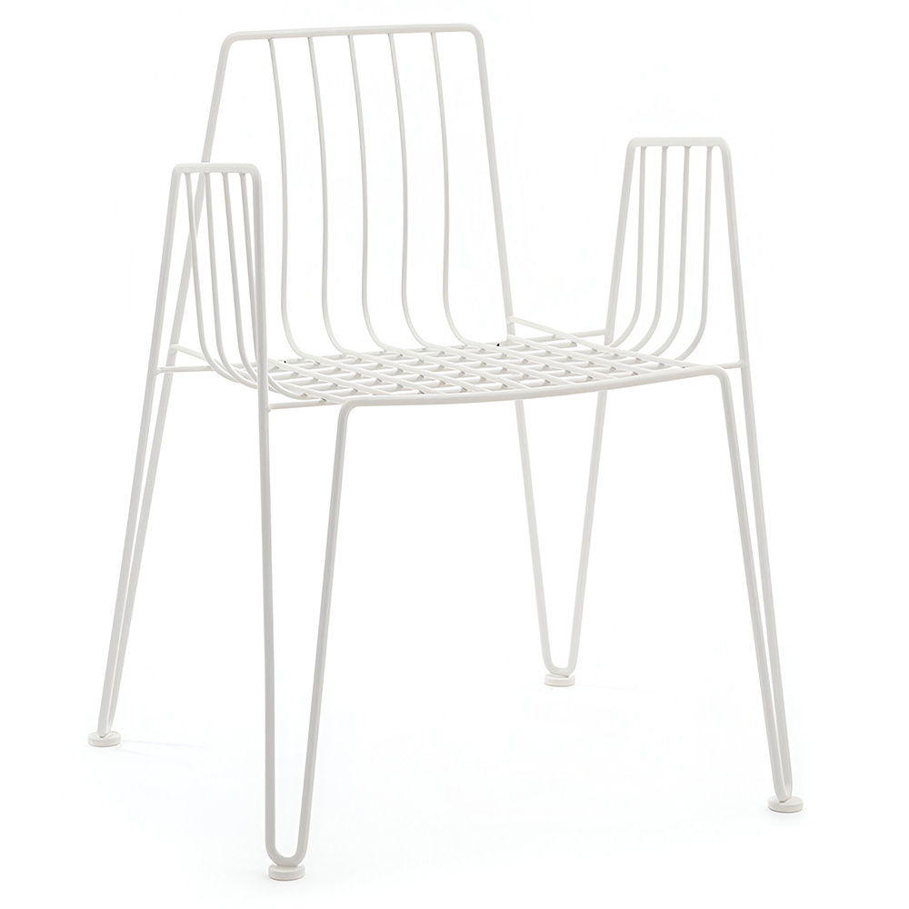 Silla apilable Rambla de Mobles 114. Silla moderna para salón o jardín.