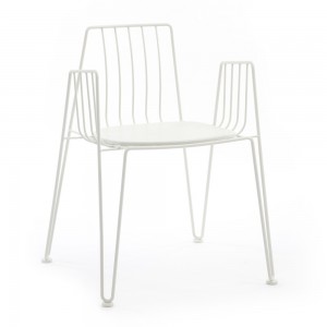 Silla apilable Rambla de Mobles 114. Silla moderna para salón o jardín.