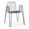 Silla apilable Rambla de Mobles 114. Silla moderna para salón o jardín.