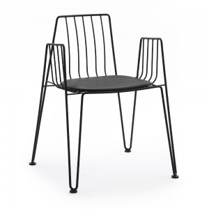 Silla apilable Rambla de Mobles 114. Silla moderna para salón o jardín.