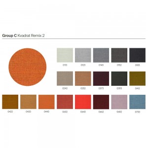 Silla Gràcia Metal textil Mobles 114. Moderna silla para espacios contract.
