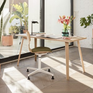 Silla Gràcia Giratoria Textil Mobles 114. Diseño único perfecta para oficinas.