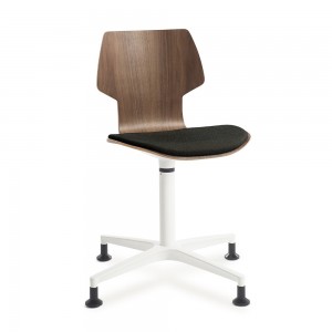 Silla Gràcia Giratoria Textil Mobles 114. Diseño único perfecta para oficinas.