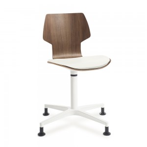 Silla Gràcia Giratoria Textil Mobles 114. Diseño único perfecta para oficinas.