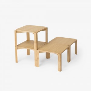 Mesa MMS 1963 de Mobles 114. Mesas auxiliares originales para interiores.