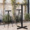 Mesa alta Oxi bistrot Mobles 114. Mesa original ideal para terrazas o salones.