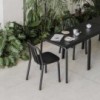 Mesa Tube cuadrada Mobles 114. Mesa moderna ideal para salón o jardín.