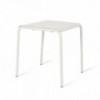 Mesa Tube cuadrada Mobles 114. Mesa moderna ideal para salón o jardín.