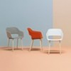 Sillón Babila 2756 de Pedrali. Sillones de diseño. Sillones para salón o comedor.