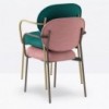 Sillón Blume 2955 de Pedrali. Sillones de diseño. Sillones tapizados modernos.