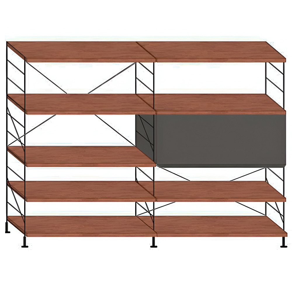 Librería salón Tria 02 de Mobles 114. Complemento de diseño original. Librería salón Tria 02 de Mobles 114. Complemento de diseño original.