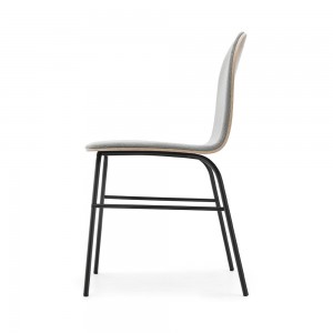 Silla Terra metal Tapizada Omelette ed. Silla comedor ideal para interiores.