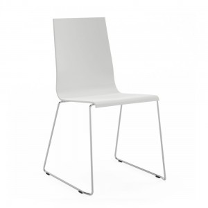 Silla Kuadra 1151/1158 de Pedrali. Sillas de diseño moderno. Sillas de plástico.