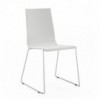 Silla Kuadra 1151/1158 de Pedrali. Sillas de diseño moderno. Sillas de plástico.
